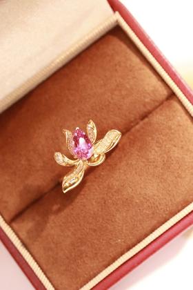 1.15ct 蓝宝石戒指