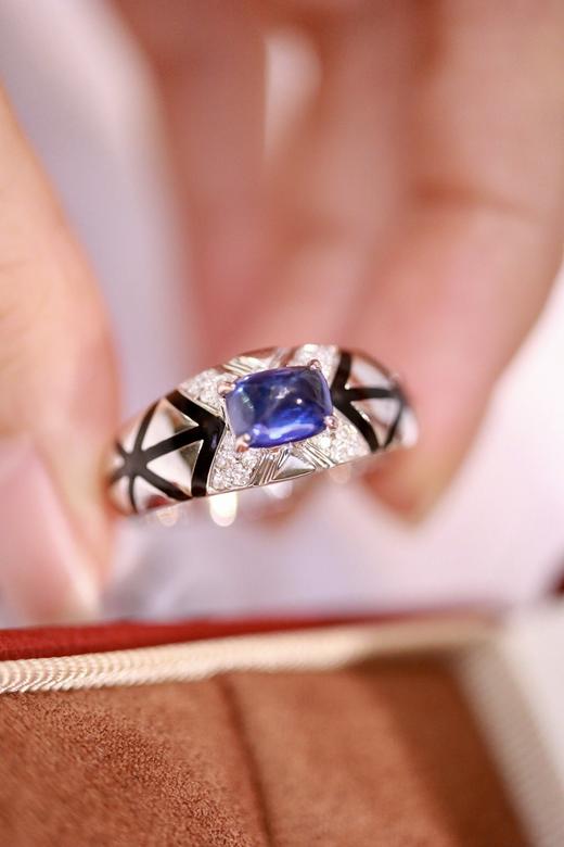 1.35ct 蓝宝石戒指 商品图6