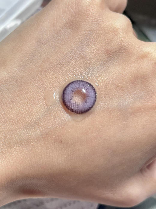 Annie One 零度幻想 月抛 两片 14.2mm 参考着色 13.6mm 基弧 8.5 含水 40% 新锐国货 商品图5