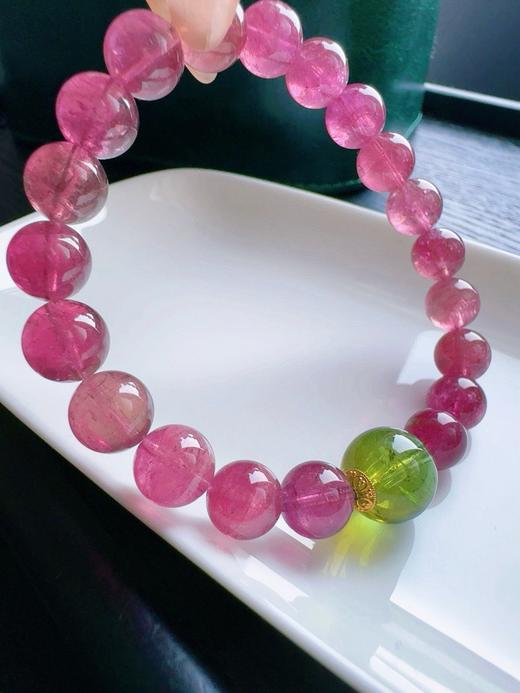 30.83g 9.4mm 碧玺手链 商品图0