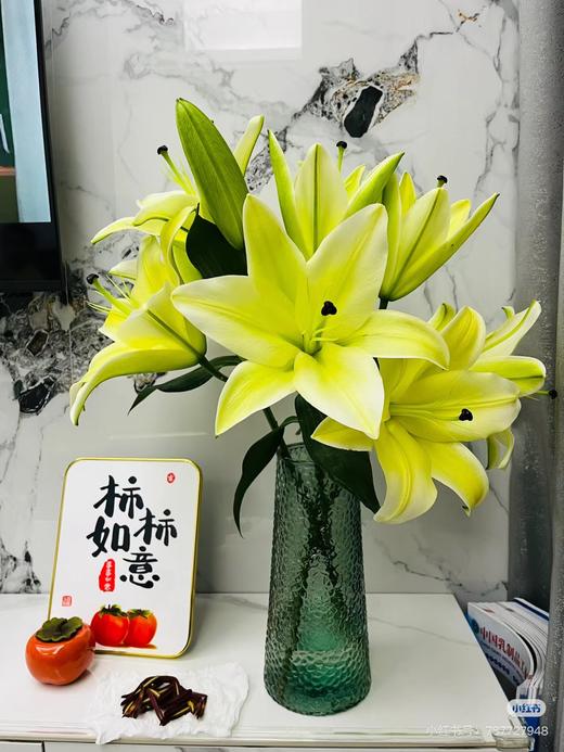 多头黄天霸香水百合4支 商品图2