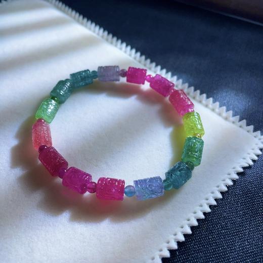 18.7g 雕刻碧玺手链 商品图1