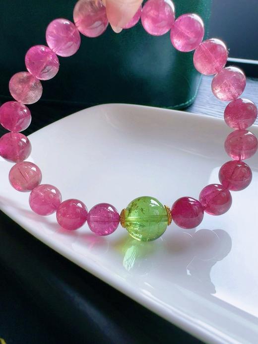 30.83g 9.4mm 碧玺手链 商品图6