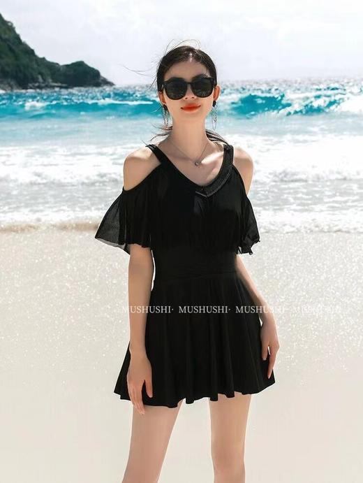 神仙小黑裙泳衣上身直接瘦10斤 商品图0