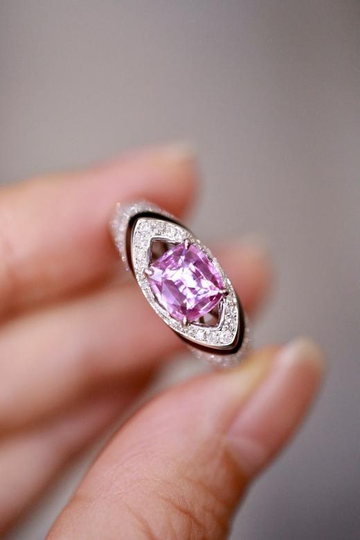 1.17ct 蓝宝石戒指 商品图2