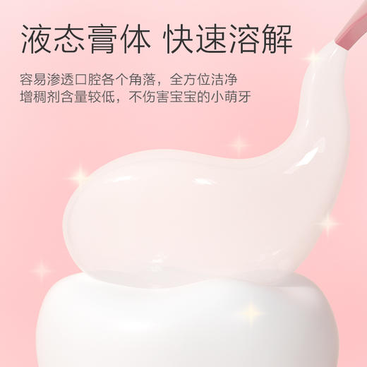 【团购秒杀】小浣熊儿童健齿牙膏120g/瓶*2瓶 （蓝莓香型+草莓香型） 商品图4