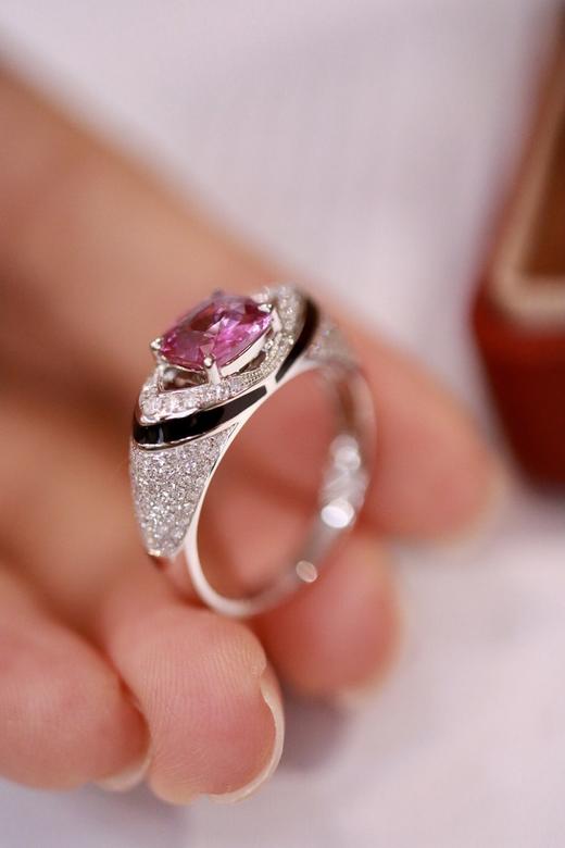 1.17ct 蓝宝石戒指 商品图4