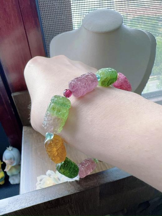 31.73g 雕刻碧玺手链 商品图8