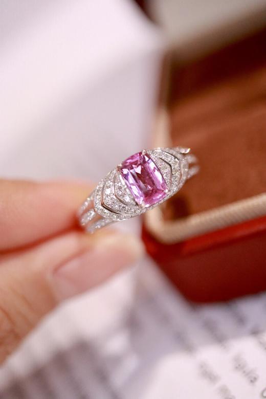 1.1ct 蓝宝石戒指 商品图5