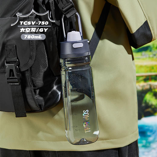 膳魔师夏季Tritan大容量便携运动水杯冷水瓶780ml 商品图6