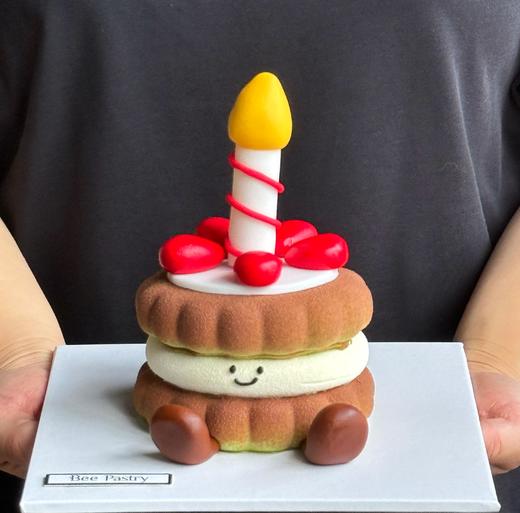 emoji慕斯C款 小可爱蜡烛 商品图0