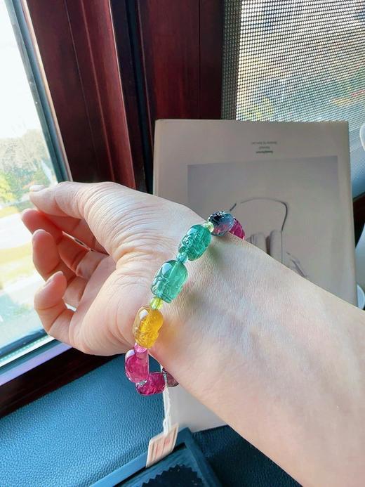 18.7g 雕刻碧玺手链 商品图7