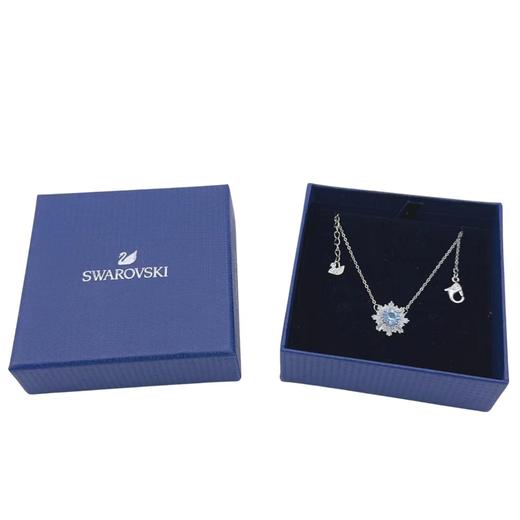 雏菊 蓝色太阳花锁骨项链 施华洛世奇新款！ 商品图2