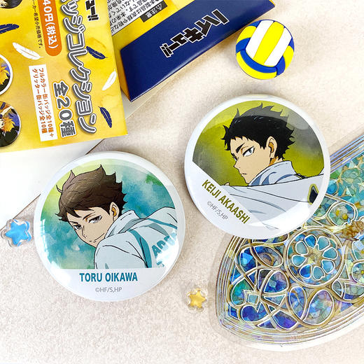 昭和笔记 排球少年 队旗 横断幕版权 徽章吧唧盲盒 再贩 周边谷子 商品图4