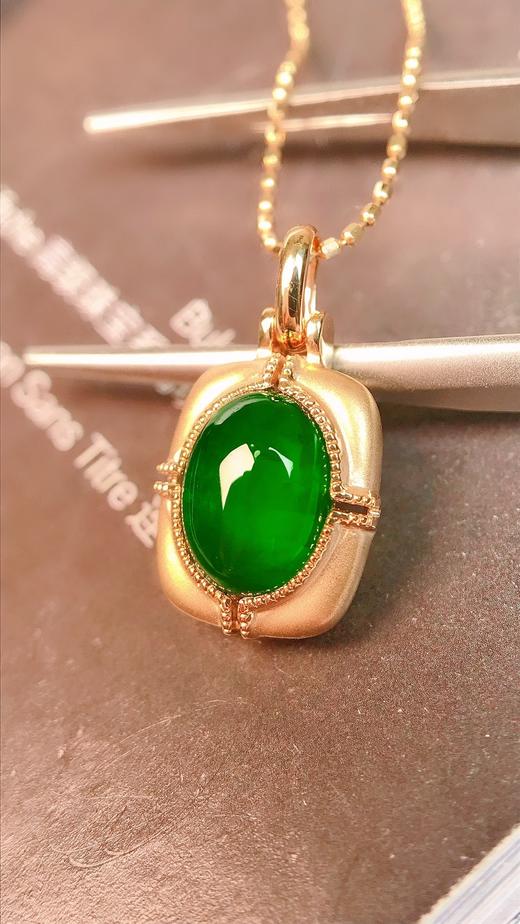 1.28ct 祖母绿吊坠 商品图1