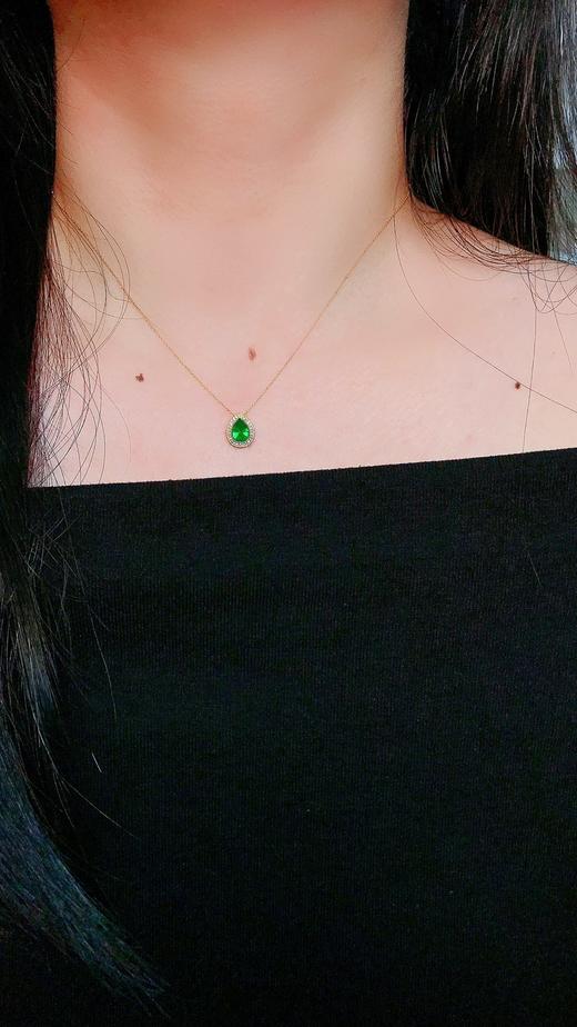 0.56ct 祖母绿吊坠 商品图3