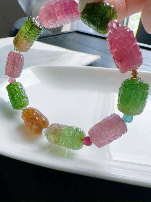 31.73g 雕刻碧玺手链 商品图5