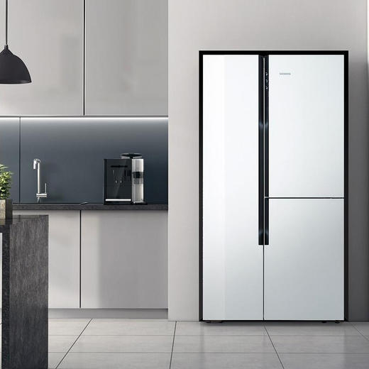 SIEMENS/西门子 KA96FS70TI 玻璃门变频对开门冰箱 零度无霜保鲜 商品图0