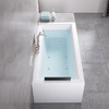 帝王洁具嵌入式1.7米泡澡浴缸亚克力经久耐用浴盆家用TB011 商品缩略图9