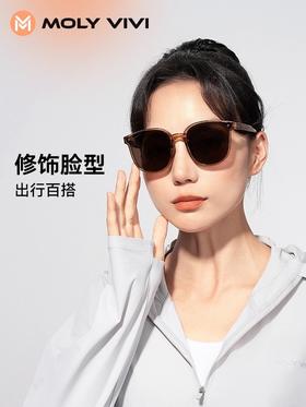 4楼MOLYVIVI折叠墨镜 款货号：MLAG24231吊牌价148 折后118