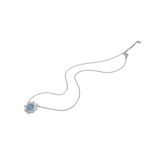 雏菊 蓝色太阳花锁骨项链 施华洛世奇新款！ 商品图5