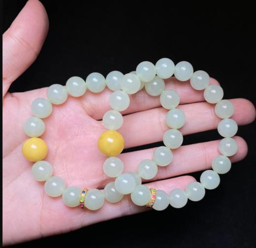 和田玉手串约9mm- 商品图0