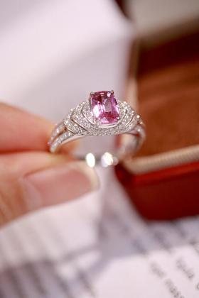 1.1ct 蓝宝石戒指