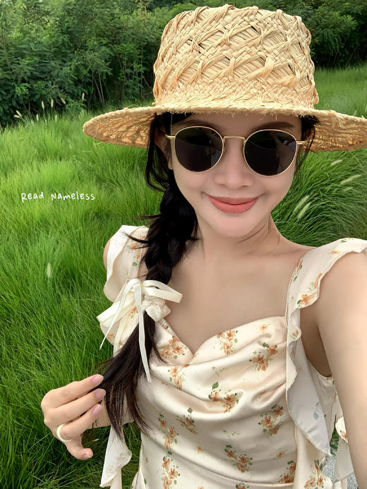 Read Nameless/度假飘带碎花裙 商品图7