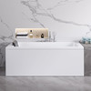 帝王洁具嵌入式1.5米泡澡浴缸亚克力经久耐用浴盆家用TB010 商品缩略图0