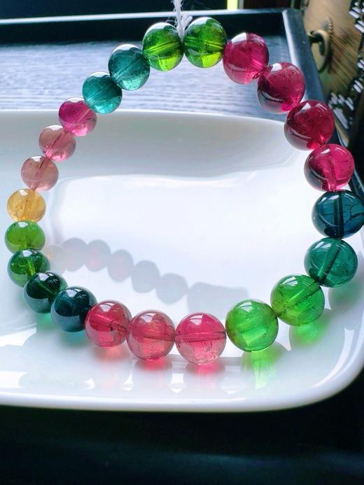 22.95g 8.5mm 碧玺手链 商品图0