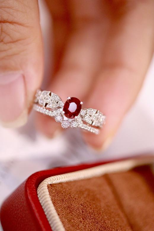 0.59ct 红宝石戒指 商品图1