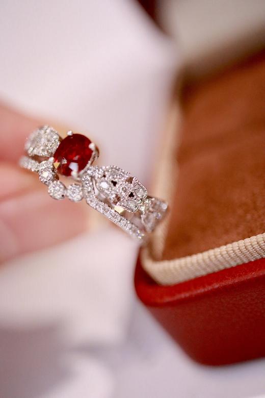 0.59ct 红宝石戒指 商品图2