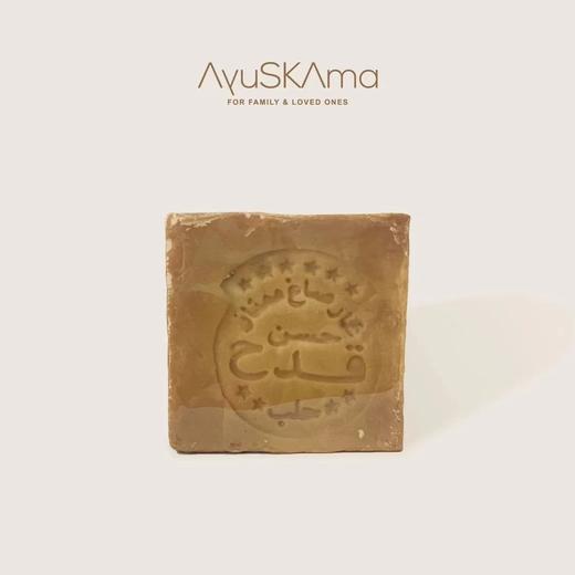 AyuSKAma 月桂油叙利亚古皂 20%月桂油 叙利亚5-6年古皂（约210g/块） 商品图1