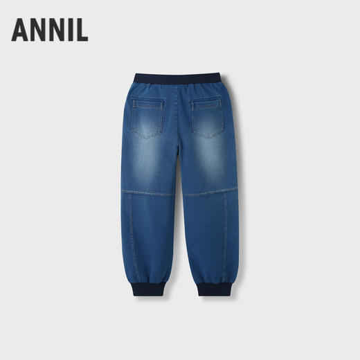 男童元气靛蓝潮牛仔单裤新款安奈儿童装实体店同款AB436542 商品图1