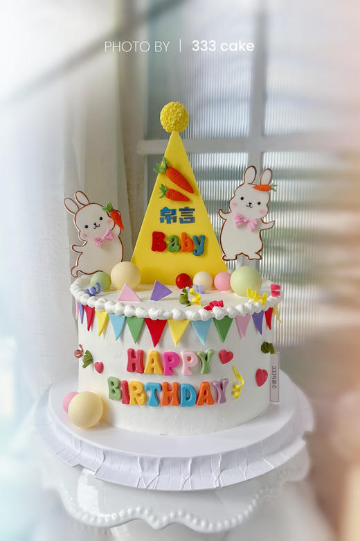 *糖牌&兔兔生日帽🐰 商品图1