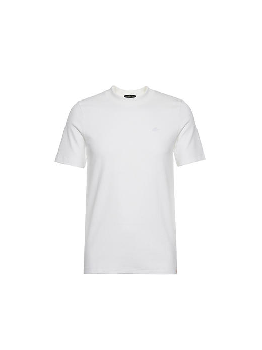 callisto白色莫代尔混纺T恤 商品图0