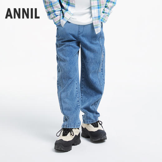 【5A级抗菌】男童新款安奈儿童装实体店同款AB436537 商品图2