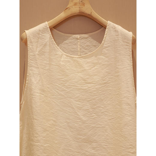 中长背心裙（21618027-米色） 商品图1