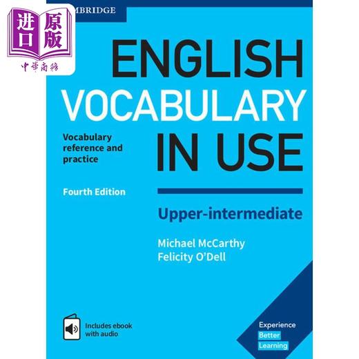 【中商原版】英文原版 english vocabulary in use Upper Intermediate 剑桥中级英语词汇 英式英语 配答案和电子书第4版中级 商品图1