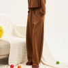 谜底香蕉裤女2024秋新品慵懒风特色宽松休闲阔腿裤长裤243MK1201 商品缩略图1