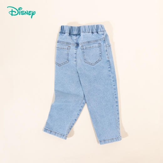 迪士尼【脚口米妮刺绣】24春秋款女童牛仔长裤中大童休闲裤儿童长裤ZD3DK013 商品图10