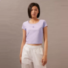 CK Jeans女时尚辣妹小方领正肩简约字母短袖T恤J223905 商品缩略图1