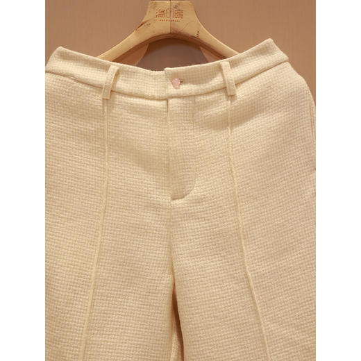 【抖音专属】高腰休闲裤24709014凝脂 商品图1