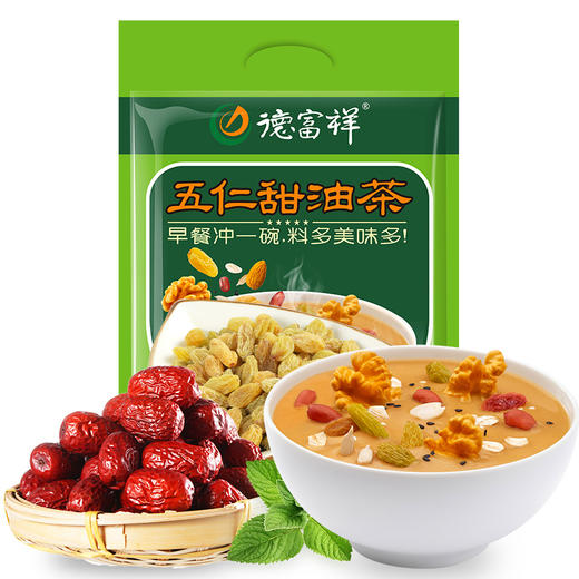 【整箱批发】400g油茶*1箱（24袋)，默认发五仁咸口味，需要拼口味联系客服备注口味，陕西特产清真美食，早餐代餐必备，整箱油茶批发更划算 商品图6