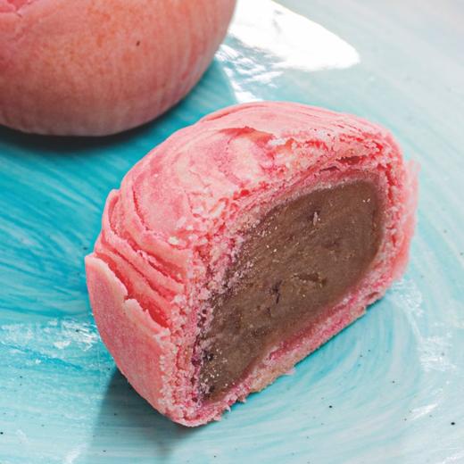 奶沙玫瑰月饼 商品图0