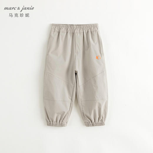 马克珍妮男女童山系户外百搭束脚裤 儿童休闲裤童装春秋款241523 商品图2