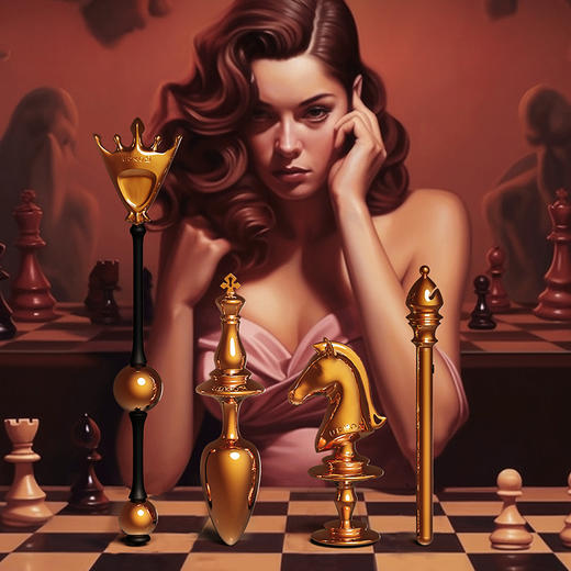 【UPKO】对弈系列——「皇后」拉珠 凯格尔拉珠 商品图3