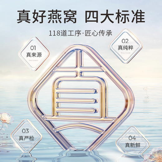 东阿阿胶即食燕窝40g×5瓶 固形物含量≥30% 商品图5