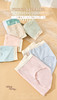 女士彩纱撞色竖纹提花无缝裸氨超薄内裤3264/3263/6302/3176 商品缩略图1
