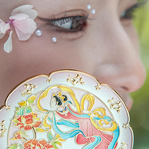 龙门奇妙物洛阳牡丹手柄镜 商品图4